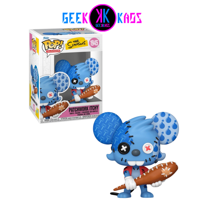 FUNKO POP! - THE SIMPSONS - PATCHWORK ITCHY 1945