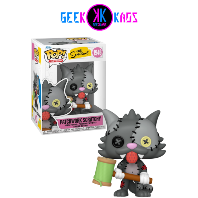 FUNKO POP! - THE SIMPSONS - PATCHWORK SKRATCHY 1946
