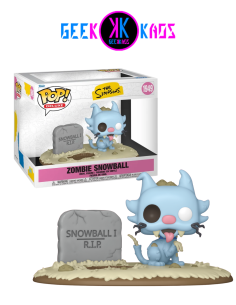 FUNKO POP! DELUX - THE SIMPSONS - ZOMBIE SNOWBALL 1949