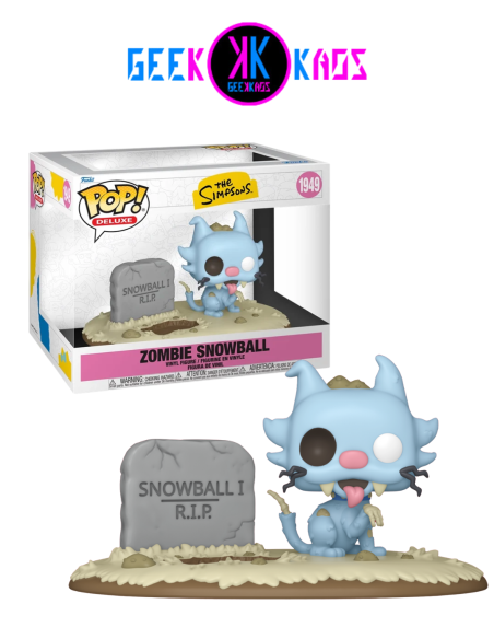 FUNKO POP! DELUX - THE SIMPSONS - ZOMBIE SNOWBALL 1949