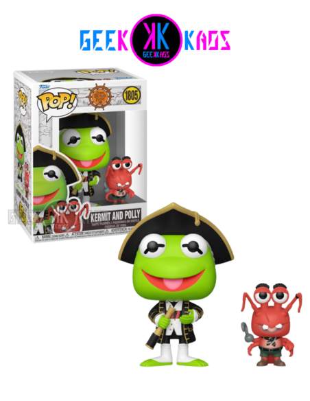 FUNKO POP! -THE MUPPETS TREASURE ISLAND - KERMIT AND POLLY 1805