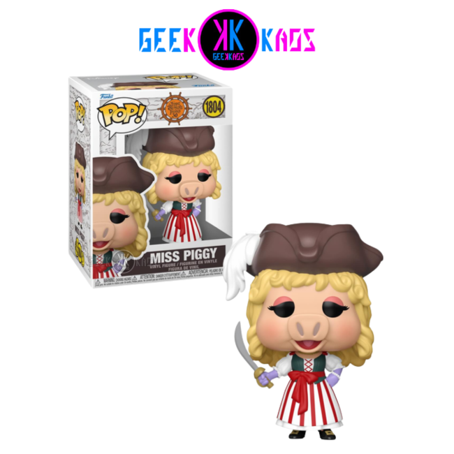 FUNKO POP! -THE MUPPETS TREASURE ISLAND - MISS PIGGY 1804