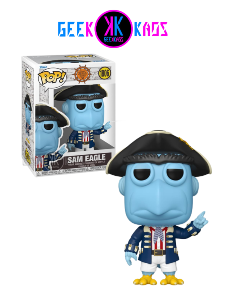 FUNKO POP! -THE MUPPETS TREASURE ISLAND - SAM EAGLE 1806