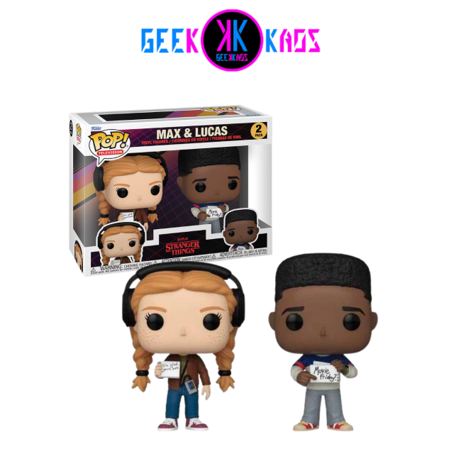 FUNKO POP - STRANGER THINGS - MAX & LUCAS 2-PACK
