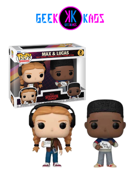 FUNKO POP - STRANGER THINGS - MAX & LUCAS 2-PACK
