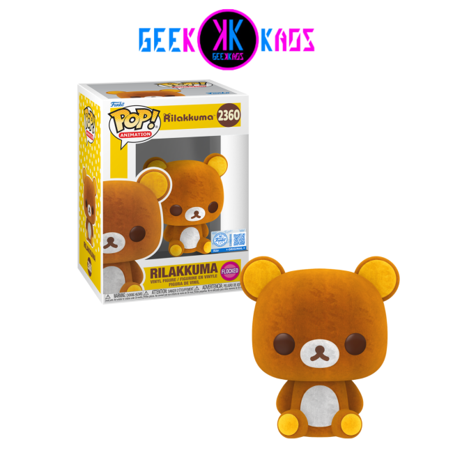 FUNKO POP! - RILAKKUMA - RILAKKUMA 2360 (FLOCKED) (SE)