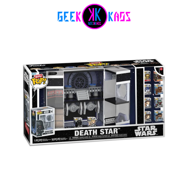 BITTY POP! BITTY BOX - STAR WARS - DEATH STAR 10PIEZAS