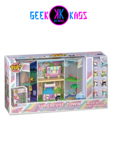 BITTY POP! BITTY BOX - HELLO KITTY -SUPERCUTE TOWN 10PIEZAS