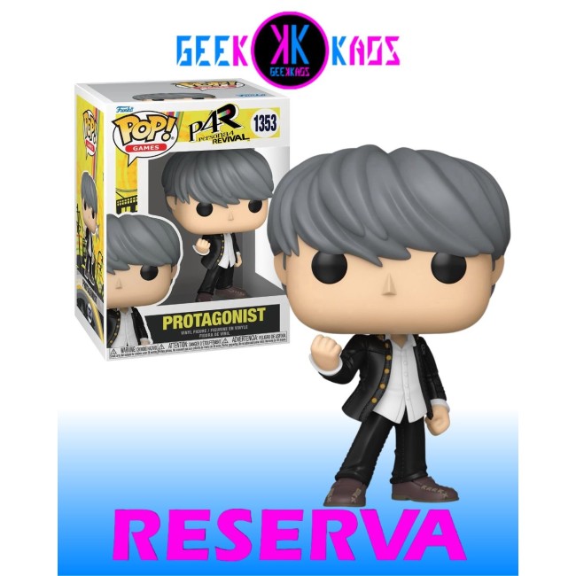 FUNKO POP! - PERSONA 4: REVIVAL - PROTAGONIST 1353