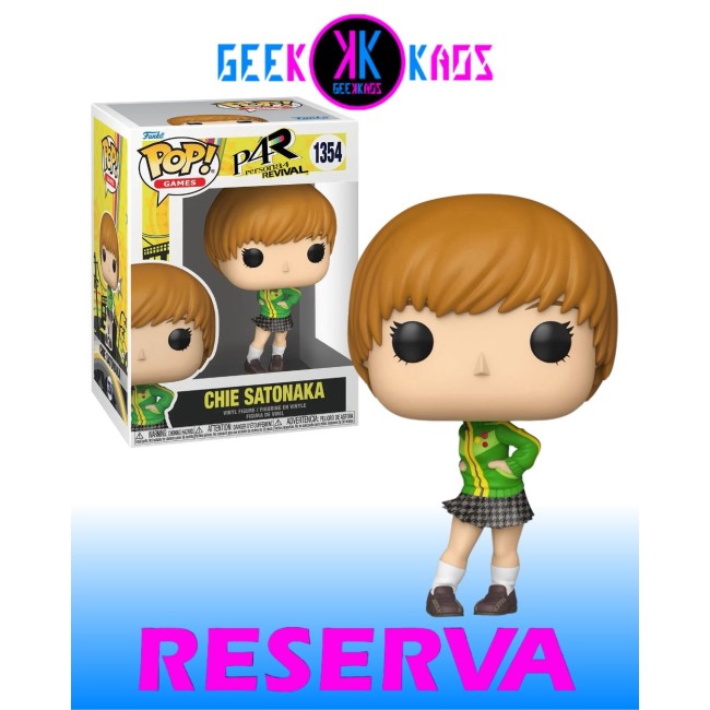 FUNKO POP! - PERSONA 4: REVIVAL - CHIE SATONAKA 1354