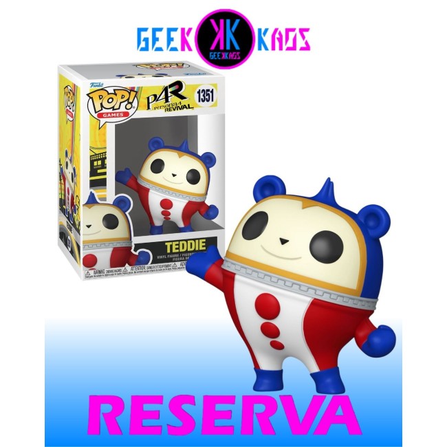 FUNKO POP! -PERSONA 4: REVIVAL - TEDDIE 1351
