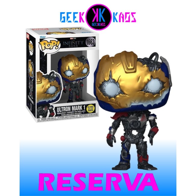 FUNKO POP! - INFINITY SAGA - ULTRON MARK 1 1663 (GITD)