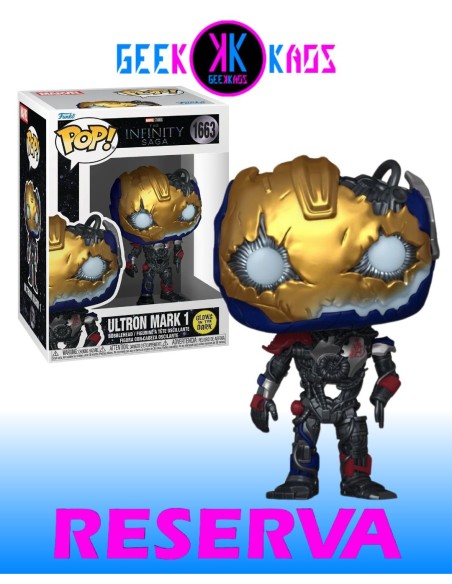 FUNKO POP! - INFINITY SAGA - ULTRON MARK 1 1663 (GITD)