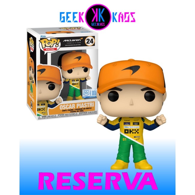 FUNKO POP! - F1 - OSCAR PIASTRI 24 (SE)
