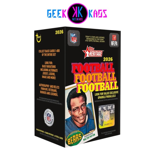 TOPPS - VALUE BOX NFL HERITAGE 2026