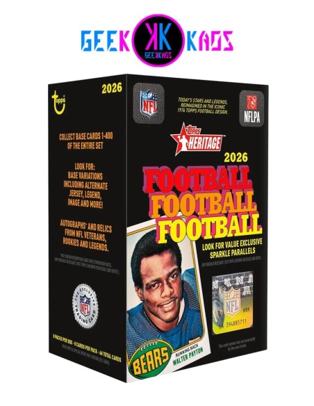 TOPPS - VALUE BOX NFL HERITAGE 2026
