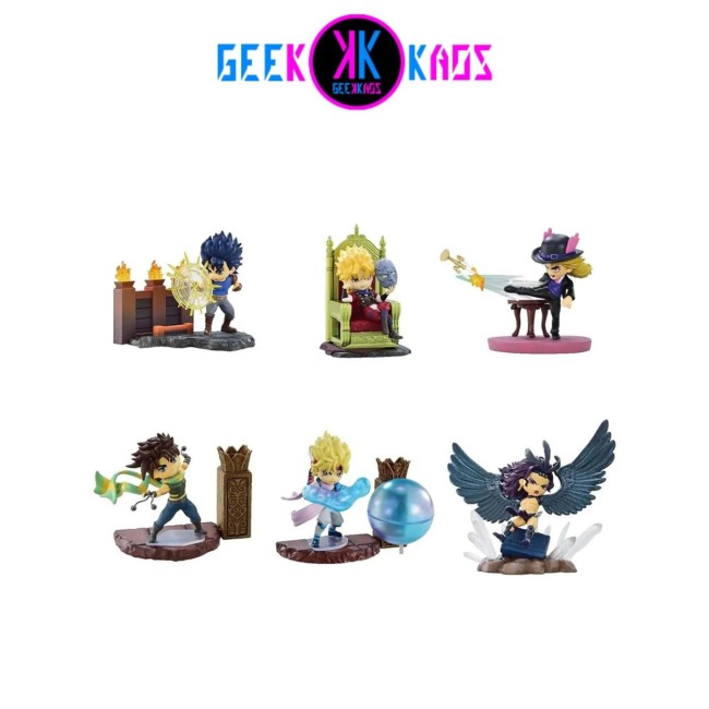FIGURA RE-MENT - JOJO´S BIZARRE ADVENTURE - ADVENTURE ON DESK DESKTOP FIGURE COLLECTION (MYSTERY)