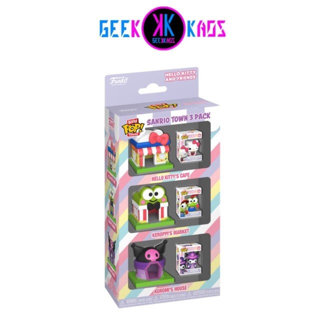 BITTY POP! TOWNS - SANRIO TOWN 3-PACK