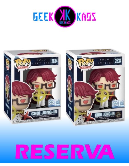 FUNKO POP! - SOLO LEVELING - CHOI JONG-IN 2634 (SE) (BUNDLE)