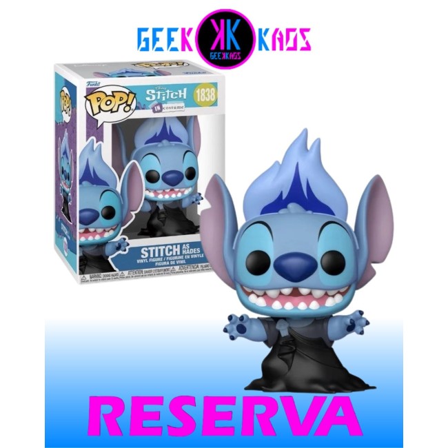 FUNKO POP! - STITCH IN COSTUME - STITCH AS HADES 1838