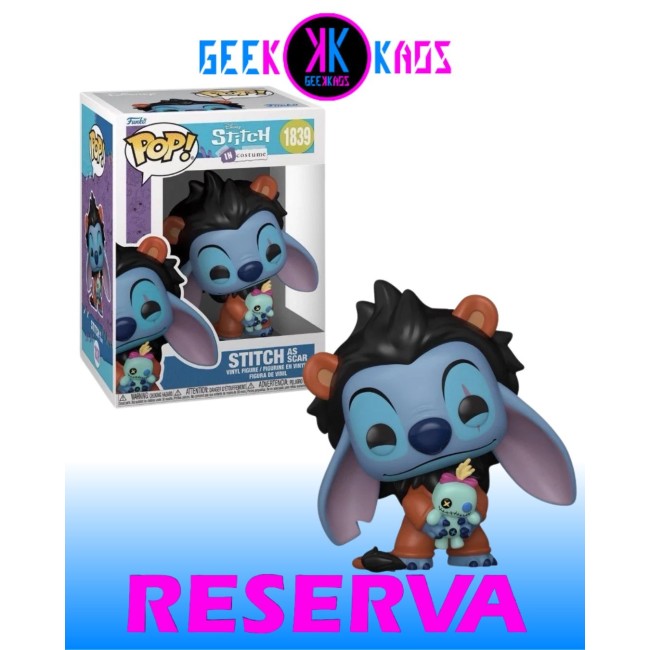 FUNKO POP! - STITCH IN COSTUME - STITCH AS SCAR 1839