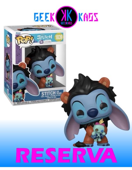 FUNKO POP! - STITCH IN COSTUME - STITCH AS SCAR 1839