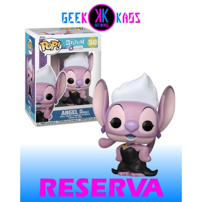 FUNKO POP! - STITCH IN COSTUME - ANGEL AS URSULA 1840