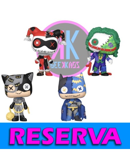 4-PACK - BATMAN PATCHWORK