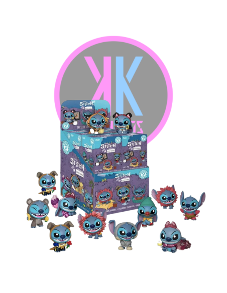 CAJA DE 12 MISTERY MINI - STITCH IN COSTUME ( SELLADA )