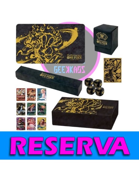 ONE PIECE CARD GAME JAPANESE 2ND ANNIVERSARY SET (ENG)