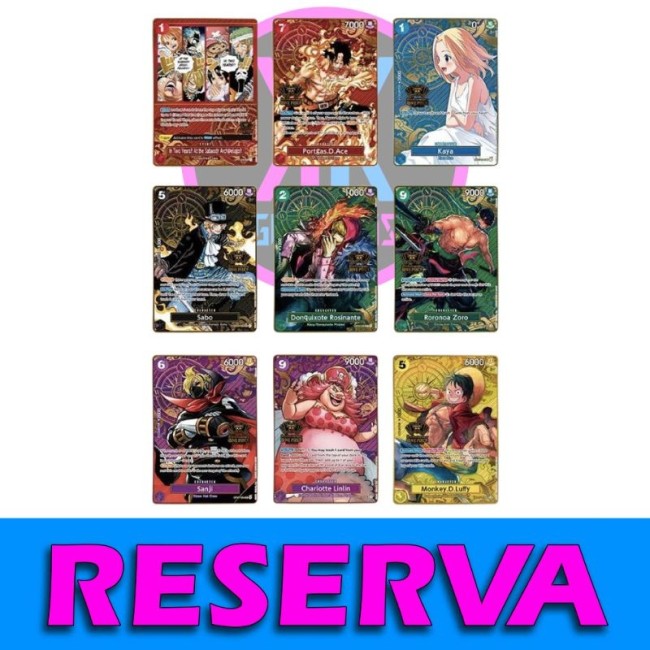 ONE PIECE CARD GAME JAPANESE 2ND ANNIVERSARY SET (ENG)