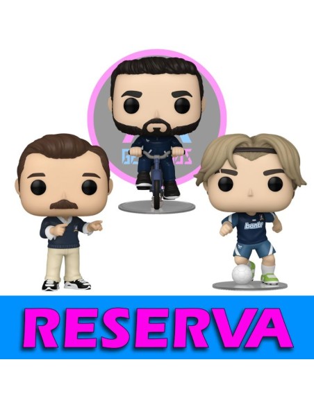 3-PACK - TED LASSO - TED 1570, ROY 1571, JAMIE 1572