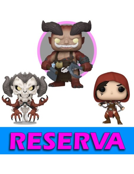 3-PACK - DIABLO IV - MEPHISTO 1008, ROGUE 1009, THE BUTCHER 1010
