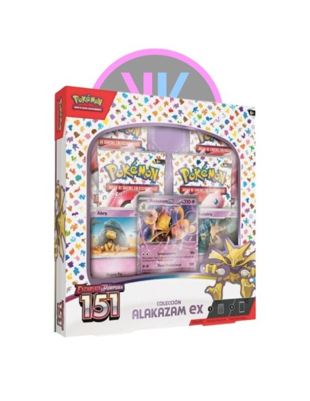 POKEMON TCG - 151 ALAKAZAM EX - ESPAÑOL