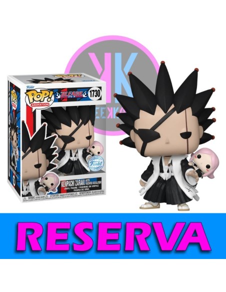 FUNKO POP - KENPACHI ZARAKI WITH YACHIRU KUSAJISHI 1730 (SE)