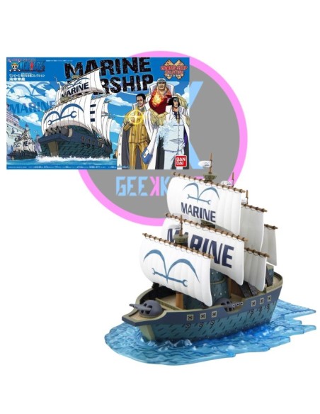 MAQUETA BARCO - ONE PIECE - MARINE (15CM) MAQUETA BARCO - ONE PIECE - MARINE (15CM)