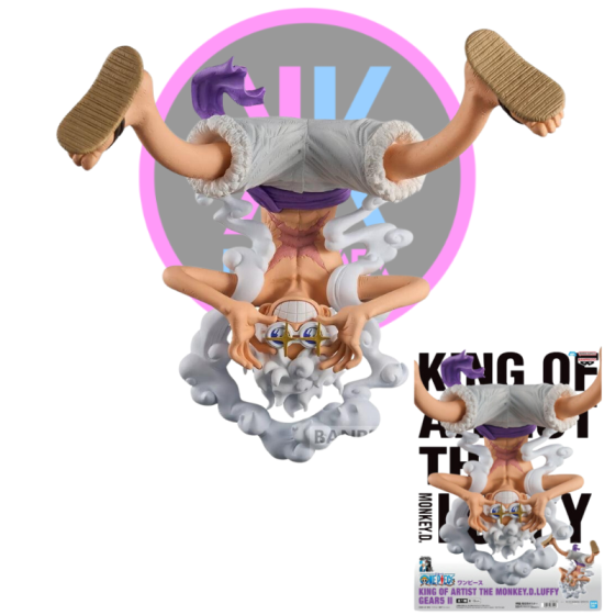 FIGURA BANPRESTO - MONKEY D LUFFY GEAR 5 II KING OF ARTIST - 15 CM