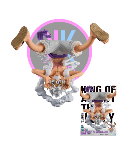 FIGURA BANPRESTO - MONKEY D LUFFY GEAR 5 II KING OF ARTIST - 15 CM