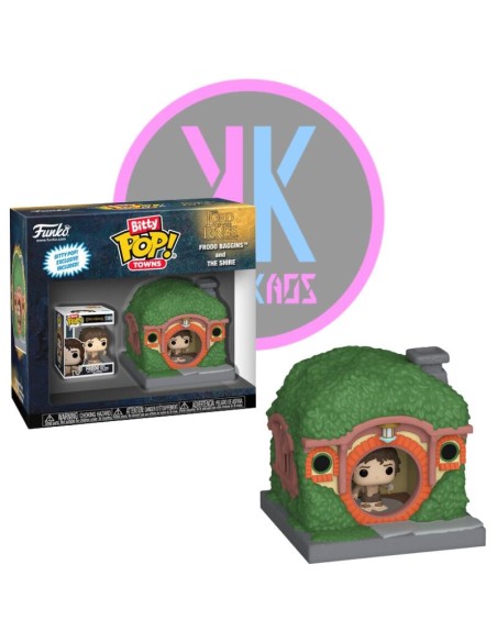 BITTY POP! TOWN - THE LORD OF THE RINGS - FRODO BAGGINS & THE SHIRE