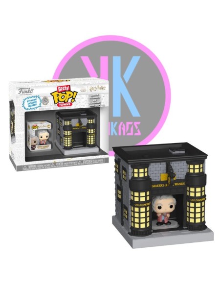 BITTY POP! TOWN - HARRY POTTER - GARRICK OLLIVANDER & OLLIVANDERS WAND SHOP