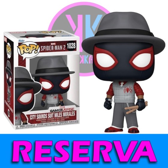 FUNKO POP - CITY SOUNDS SUIT MILES MORALES 1028