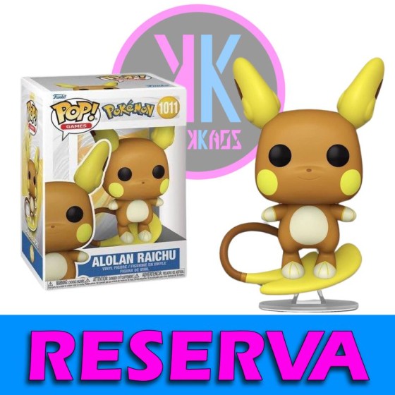 FUNKO POP - ALOLA RAICHU 1011