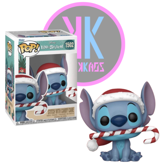 STITCH WITH CANDY CANE 1502