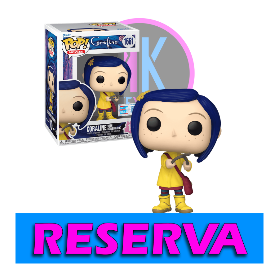 FUNKO POP CORALINE CORALINE WITH DOWSING ROD 1661 (NYCC2024)