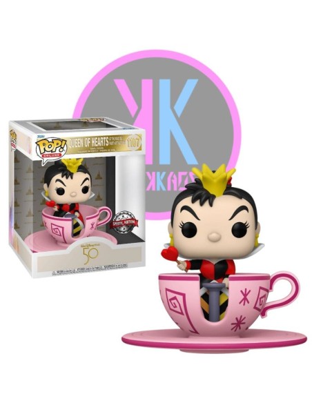 FUNKO POP - QUEEN OF HEARTS AL THE MAD TEA PARTY ATTRACTION 1107 (SE)