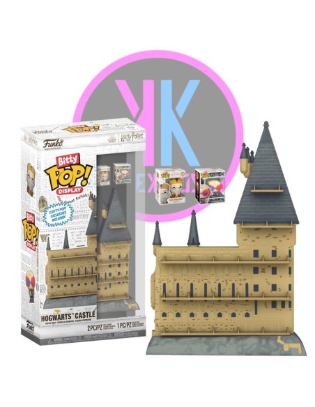BITTY POP DISPLAY - HARRY POTTER - HOGWARTS CASTLE, LUNA LOVEGOOD, ALBUS DUMBLEDORE