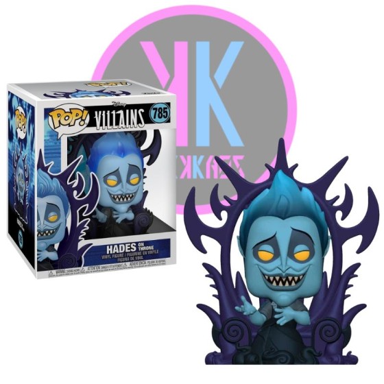 FUNKO POP - VILLAINS - HADES ON THRONE 785