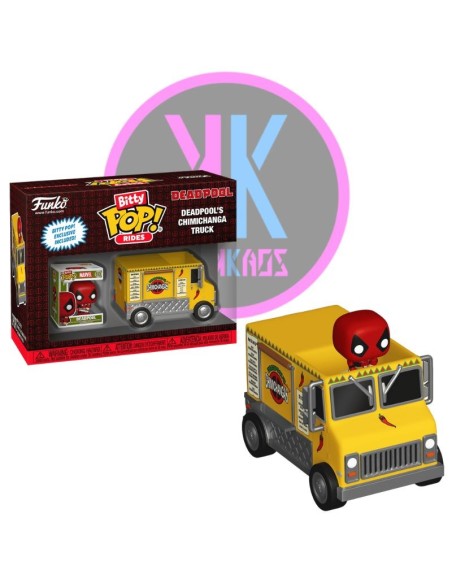 BITTY POP! RIDES - DEADPOOL - DEADPOOL´S CHIMICHANGA TRUCK