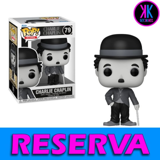 FUNKO POP - CHARLIE CHAPLIN 79