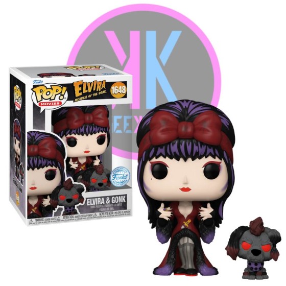 FUNKO POP - ELVIRA - ELVIRA & GONK 1648 (SE)